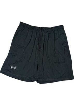 Under Armour Men’s Black Athletic Training Shorts with Logo